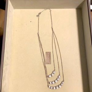 Banana Republic tiered rhinestone necklace